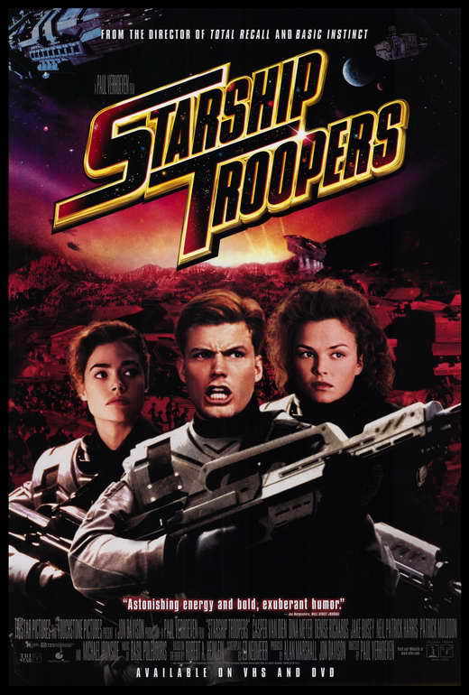 Starship Troopers poster