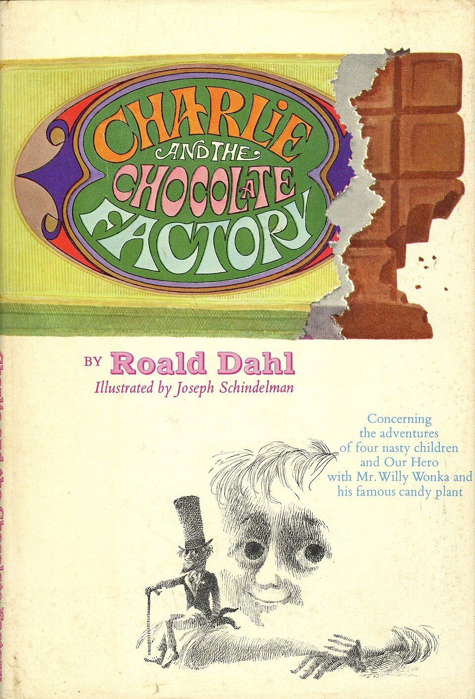 Charlie and the Chocolate Factory book cover